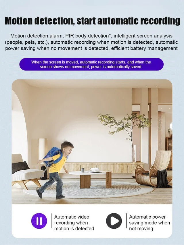 A901 360° Panoramic Wireless Home Security Camera – Full HD Remote Monitoring via Smartphone